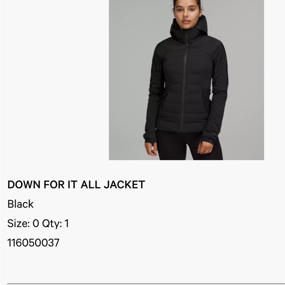 Lululemon Women's Black Jacket